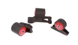 Mitsubishi Evolution Engine Mount Kit - Innovative Mounts - Steel 85A Bushings - Black - `03-`06 Mitsubishi Evolution Engine Mount Kit - Innovative Mounts - Steel 85A Bushings - Black - `03-`06